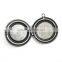 20mm setting size vintage antique silver round photo locket bezel tray pendant charm DIY supplies 1113004