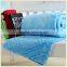 Bedding Extra Soft Flannel Fleece Blanket Lightweight Thickening Throw/Bed Blanket Pure Color Blanket Sky Blue