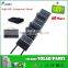60w sun tracking solar charger, folding solar panel for laptop, tablets