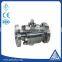high pressure A105 forged steel hard sealing flange type ball valve