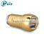 Factory Sale Car Charger Newest Design FCC CE RoHS Certified With Patent Quick Charge Car Charger Dual USB Phone Charger