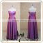 RSE225 Sweetheart Neckline Purple Satin Bridesmaid Dresses Cheap
