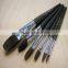 China art suppliers professional acrylic watercolor painting wood handle bristle hair artist paint brush set