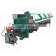 Belt conveyor in bottom Double rollers wood debarker