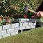 Pack of 4 Plastic Brick Lawn Garden Edging