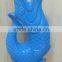 OEM Blow Molding plastic fish flower vase,small vase