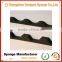 Rain weather seal EVA foam waterproof sealing strips Black white corrugated foam closure for steel building