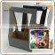Gift packing usage brown kraft paper bag and flower pot price