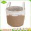 Customized set 3 foldable collapsible laundry or toy fabric storage basket