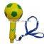 Football Plastic air Horn, Plastic Horn with Maracas, ball fans gear