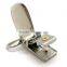 1 inch Fashion High Quality Metal Suspender Clip with plastic teeth inside for garment