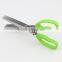 Kitchen Basics Tools Herb Scissors Easy Clean Five Blades Shears