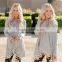 Wholesale Custom Fashion Apparel Woman Beautiful Wrap Front Cardigan Tassel Fringe Trim Designer Cardigan Sweater New Arrival