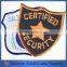 Personalized pattern custom woven name brand patch