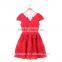 Hot Sale 2015 Guangzhou Garment Cocktail Formal Organza Lace Embroidery Sun Flowers Lady Evening Dresses