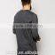 2016 China Manufacturers Summer Men Short Sleeve double sided zipper100coton t shirt