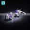 Popular Silver Flower Shape Stud Earrings For Ladies