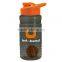 USA Made 20 oz. Tritan Shaker Bottle With Drink-Thru Lid - BPA-free, features a mixing ball and comes with your logo