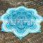 Beach Throw Blanket Yoga Mat Towel Bohemian Round Tapestry Shawl Travel Rug