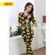 WHOLESALE MAKE TO ORDER LADY'S FANCY FLOWER PRINTED LONG JOHN THERMAL UNDERWEAR