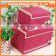 2017 China Supplier Hot Sales Good Quality Non-woven Fabric Storage Container Box