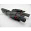 MC4T branch solar connector male-male-female&female-female-male,TUV approval, IP68, suitable for MC4 solar connector.