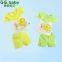2015 100%Cotton Character Summer Baby Sets Green Yellow 2pcs Newborn Set Shirt+Shorts Baby Boy Girl Clothes Suits For0-18M Babies