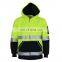 High Visibility cheap Polar Fleece protective jacket in winter safety reflective clothing