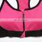 Yiwu bra manufacturer custom high strength shockproof front zip sexy adjustable sports bra women