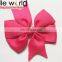 Hot sale Beautiful Grosgrain Bowknot Duckbill Hairpin Hair Clip For Kids