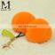2016 Top Quality Luxury Fluffy Rabbit Fur Ball Keychain / Genuine Fur Pom Pom Key Chain / Fur Pom Keychain
