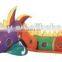 HI high quality outdoor inflatable worm tunnel toy for adult energy challenge