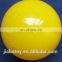 Manufacture cheap customized Yellow Plastic Play Balls With Soft LDPE Material for Kids