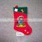 SL3018 felt applique santa stocking