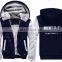 American Winter Men Full Zip Fleece Hoodie Sports Jacket Football Jersey