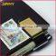 Custom Traveler Notebook Leather Pen Holder Metal Leather Pen Holder Pen Loop Steel Clip