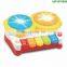 Musical Baby Toy, Keyboard Piano Drum Learning Toy with Light Sound, Birthday Present