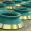 Cone Crusher Wear Spare Parts High Manganese Casting Metso HP200 Mantle and Bowl liner