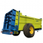 Tractor trailed 12t loading capacity cattle cow poultry waste manure organic dung spreader