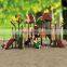 School entertainment kids used plastic playground slide for sale