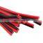 High Quality Ul2468 8 Awg 12Awg 14Awg Speaker Cable Pure Copper 2 Cores Flat Black And Red Speaker Wire Electrical Wire