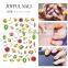 JOYFUL 685-689 hot sale summer fresh pineapple watermelon strawberry lemon fruit Nail stickers