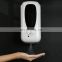 Hot selling wall mounted battery operated touchless hand sanitizer soap spray automatic alcohol gel dispenser