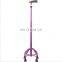 Triangle crutches aluminum alloy telescopic adjustable medical hand crutches for the elderly