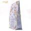 Food packaging stand up pouch bag coffee bags with zip lock gusset bags square bottom