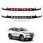 New Chromed Car Rear Molding Trim Led Trunk Lid Light For Fortuner 2016-2019 Year