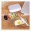 600Ml Healthy Material Lunch Box 2 Layer Wheat Straw Bento Boxes Microwave Dinnerware Food Storage Small Plastic Lunchbox
