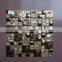 JBN New Design Metal Mix Glass Mosaic Gold Foil Mosaic for wall decoration tile