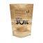 eco food packaging paper coffee tea bags with window stand up pouch