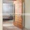 Oak Wood Large Pivot Glass Door / Front Door Designs House Entrance Door